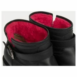 FENDI Ankle Boots T.EU 38 Leather Black -winter shoes Sales 2023 877658 3