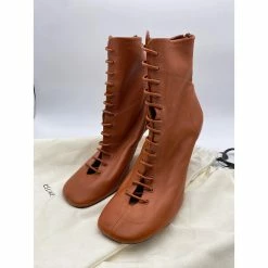 Céline CELINE Boots T.EU 39 Leather -winter shoes Sales 2023 877904 7