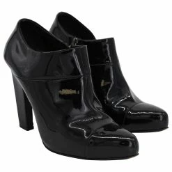 Prada Ankle Boots In Black Patent Leather -winter shoes Sales 2023 878990 4