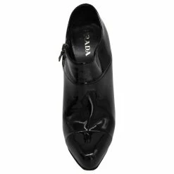 Prada Ankle Boots In Black Patent Leather -winter shoes Sales 2023 878990 8