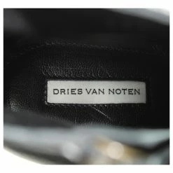 Dries Van Noten Ankle Boots In Black Leather 19 Dries Van Noten Ankle Boots In Black Leather -winter shoes Sales 2023 878993 10