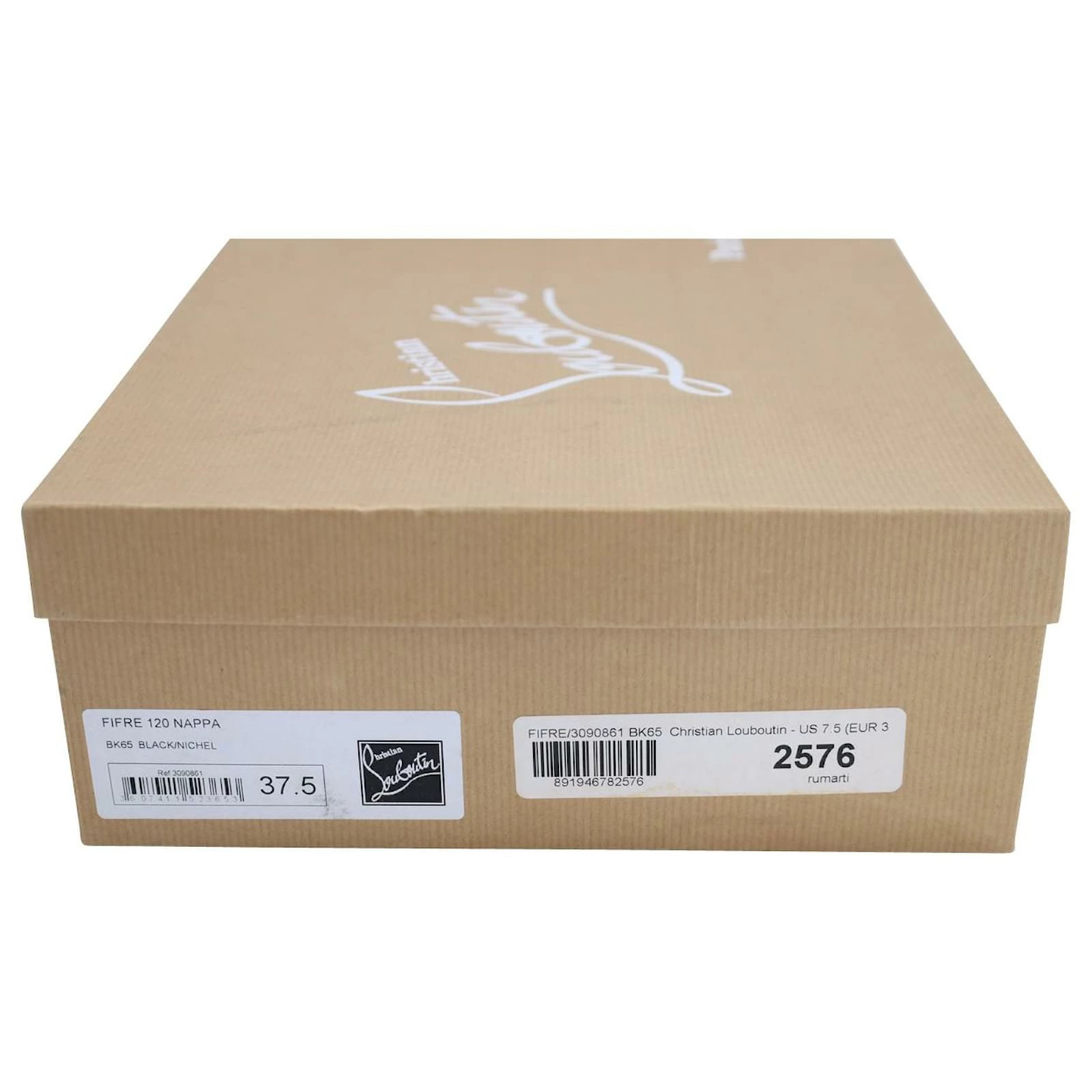 Christian Louboutin Fifre 120 Ankle Boots In Black Nappa Leather 10 Christian Louboutin Fifre 120 Ankle Boots In Black Nappa Leather - Image 10