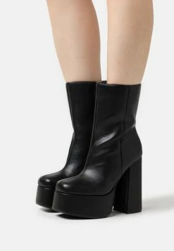 KOI FOOTWEAR Lexus Platform Boots - High Heeled Ankle Boots