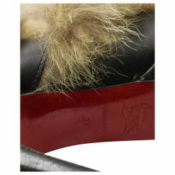 Christian Louboutin Fur Toundra Coyote Ankle Boots In Black Leather -winter shoes Sales 2023 880160 5