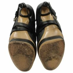 Nicholas Kirkwood Platform Ankle Boots With Straps In Black Leather -winter shoes Sales 2023 880186 5