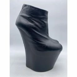 GIUSEPPE ZANOTTI Ankle Boots T.EU 39 Leather Black -winter shoes Sales 2023 880258 4