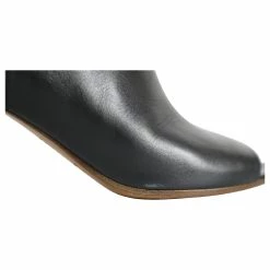 Maison Martin Margiela Maison Margiela Peep Toe Ankle Boots In Black Leather -winter shoes Sales 2023 882432 10