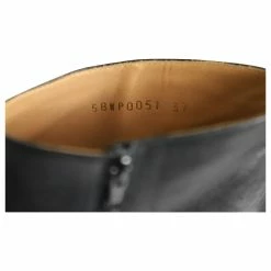 Maison Martin Margiela Maison Margiela Peep Toe Ankle Boots In Black Leather -winter shoes Sales 2023 882432 8