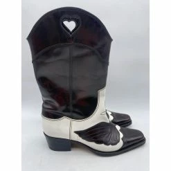 GANNI Boots T.EU 41 Leather Brown -winter shoes Sales 2023 884387 4