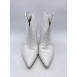 GIANVITO ROSSI Ankle Boots T.EU 41.5 Leather White -winter shoes Sales 2023 884402 3