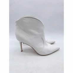 GIANVITO ROSSI Ankle Boots T.EU 41.5 Leather White -winter shoes Sales 2023 884402 4