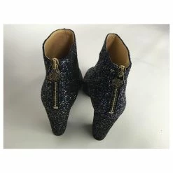 Charlotte Olympia Leather Ankle Boots Metallic -winter shoes Sales 2023 885053 3