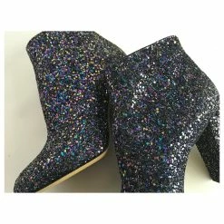 Charlotte Olympia Leather Ankle Boots Metallic -winter shoes Sales 2023 885053 9