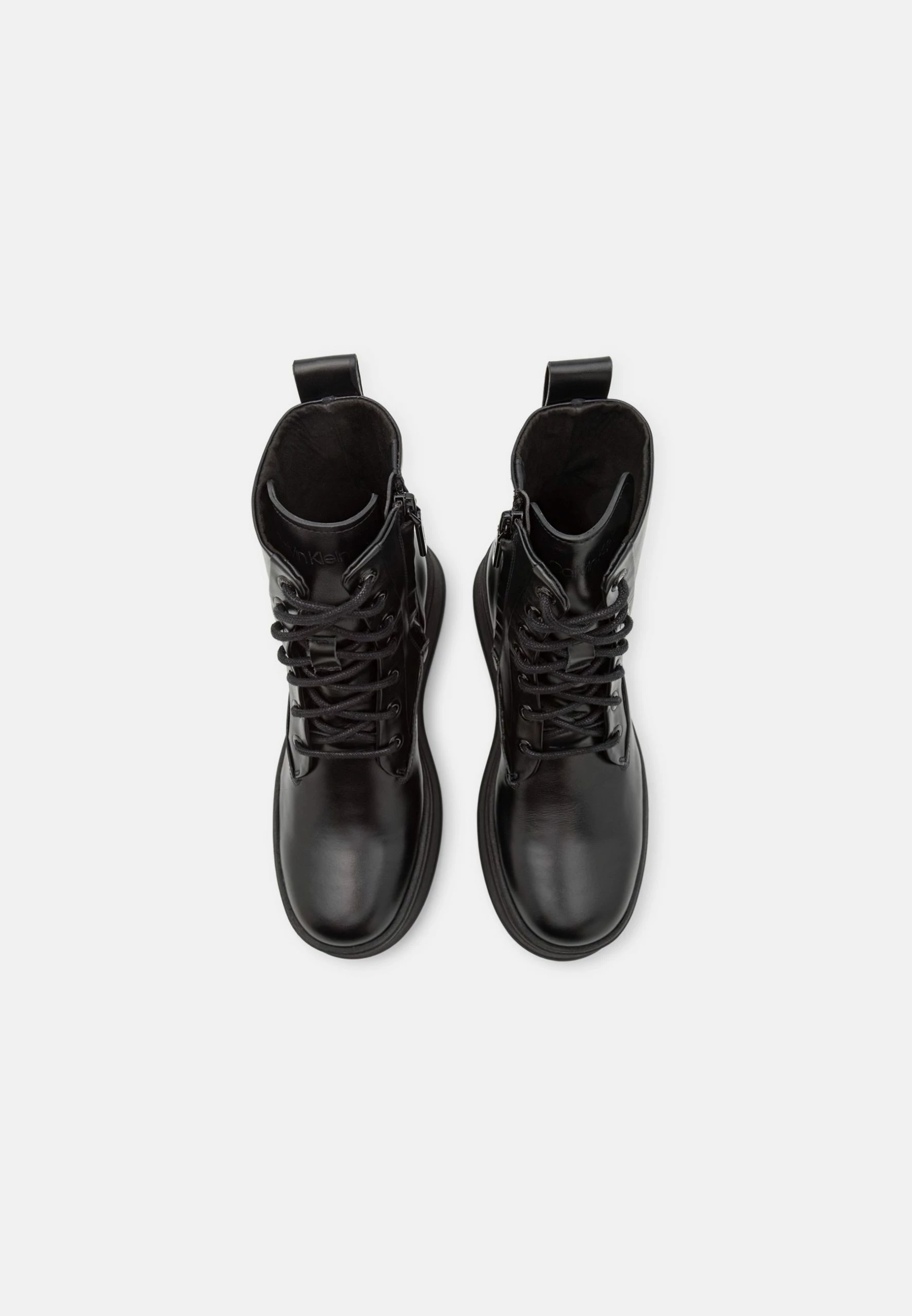 Calvin Klein Pitched Combat- Lace-Up Ankle Boots - Black 6 Calvin Klein Pitched Combat- Lace-Up Ankle Boots - Black - Image 6