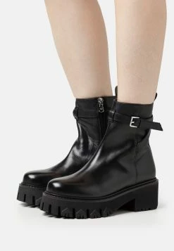 Patrizia Pepe Platform Ankle Boots - Nero