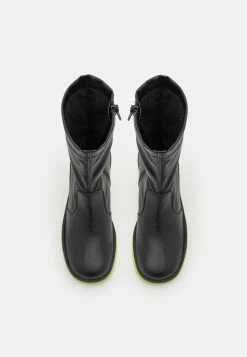 Steve Madden Georginia - Platform Ankle Boots - Black/Lime -winter shoes Sales 2023 8df621ac694e48e5957d0d5fbfb02f05