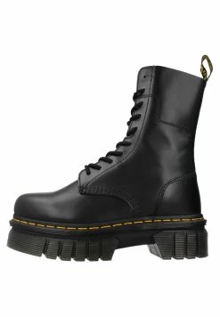 Dr. Martens Audrick 10I- Platform Ankle Boots - Black Nappa Lux