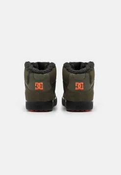 DC SHOES Pure Unisex - Lace-Up Ankle Boots - Dusty Olive/Orange -winter shoes Sales 2023 970b9dde5dc247b7be3c82813a19c990