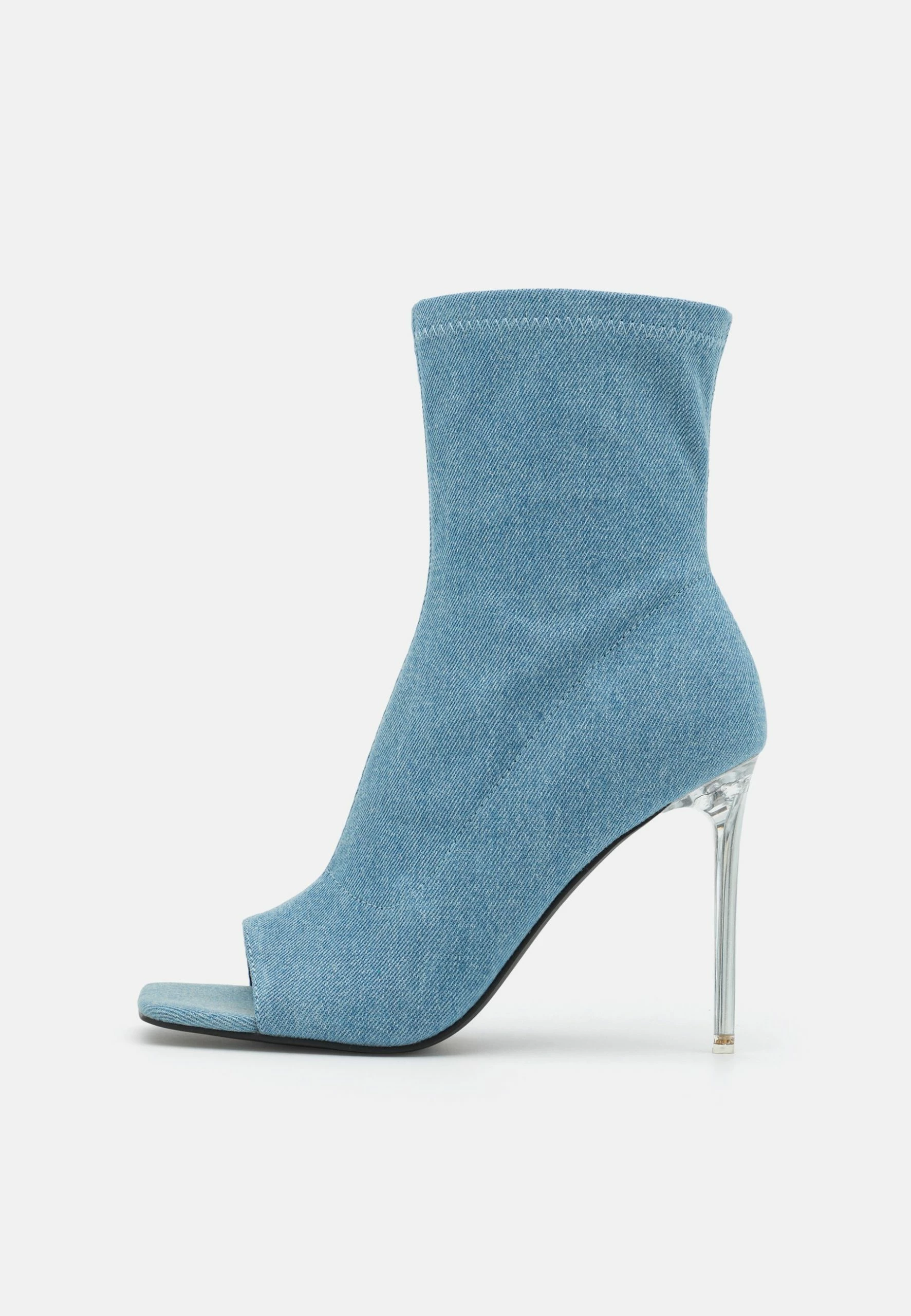 Even&Odd Classic Ankle Boots - Blue Denim 2 Even&Odd Classic Ankle Boots - Blue Denim - Image 2