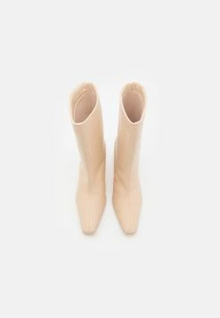NLY By Nelly Everyday Fab Heel Boot - High Heeled Ankle Boots - Beige -winter shoes Sales 2023 982b316ca9a54f5ba45d5f309ce2edac