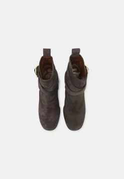 See By Chloé Lyna - Classic Ankle Boots - Charcoal -winter shoes Sales 2023 989dbfd229e045b58d8bb51a6c8031aa