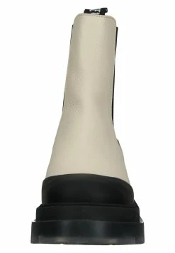 Steve Madden Myrtha - Platform Ankle Boots - Bone/Black -winter shoes Sales 2023 9989a270f1644fcb991a658e4bcb0108