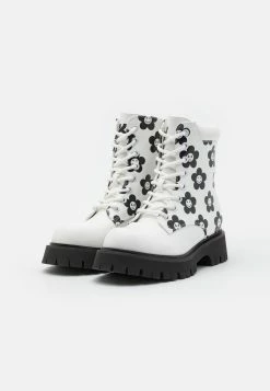 KOI FOOTWEAR Absent Presence - Lace-Up Ankle Boots - White -winter shoes Sales 2023 9a36d1b59f7f492c86643bb197566752