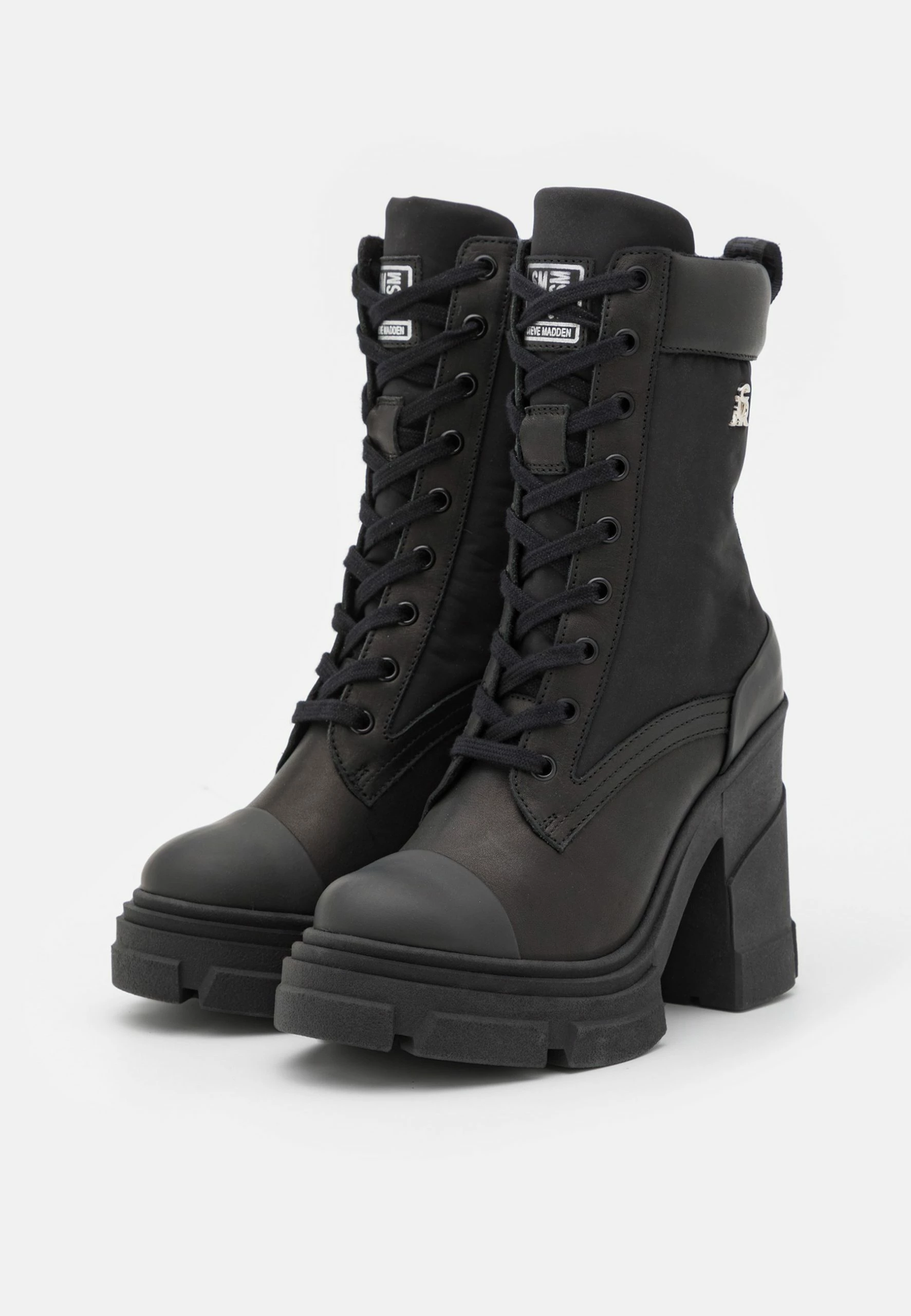 Steve Madden Beverly - High Heeled Ankle Boots - Black 3 Steve Madden Beverly - High Heeled Ankle Boots - Black - Image 3