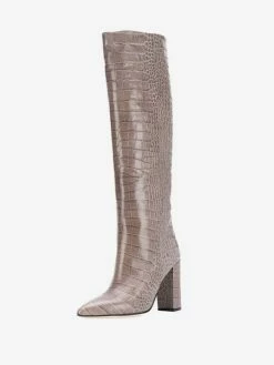 Women's Croc Print Chunky Heel Knee High Boots 14 Women's Croc Print Chunky Heel Knee High Boots -winter shoes Sales 2023 9eac8c22 47ca 484d 87ad 08f4aa3faa68