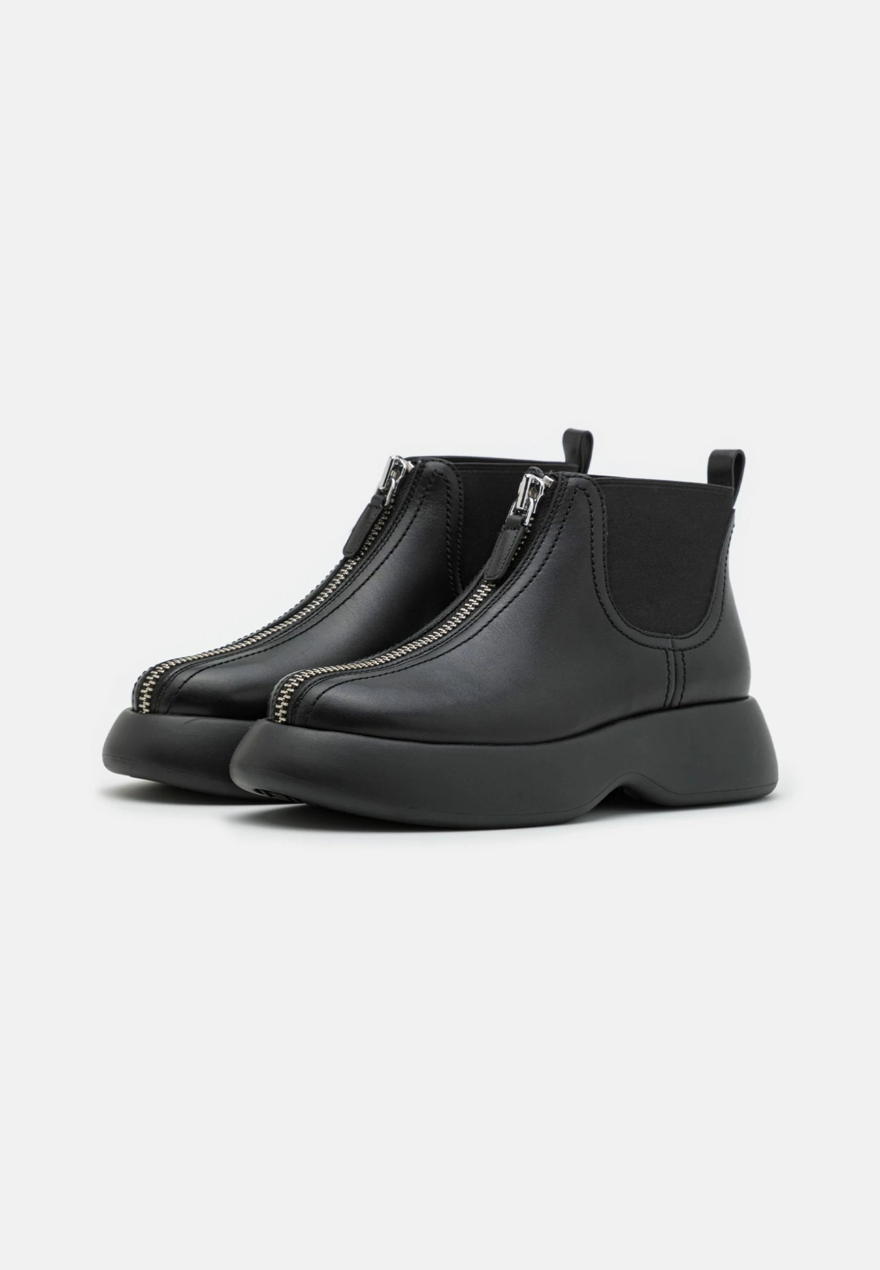 3.1 Phillip Lim Mercer Short Zip Combat- Ankle Boots - Black 3 3.1 Phillip Lim Mercer Short Zip Combat- Ankle Boots - Black - Image 3