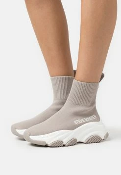 Steve Madden Prodigy - Classic Ankle Boots - Light Taupe/White