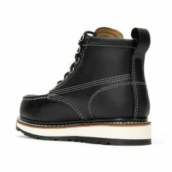Men's Frontier II Moc Toe 6-Inch Dual Density Work Boots With Steel Toe Black -winter shoes Sales 2023 BA 612 BLK 3 900x c255bb4a 06bd 4867 a59a 88df0b794980