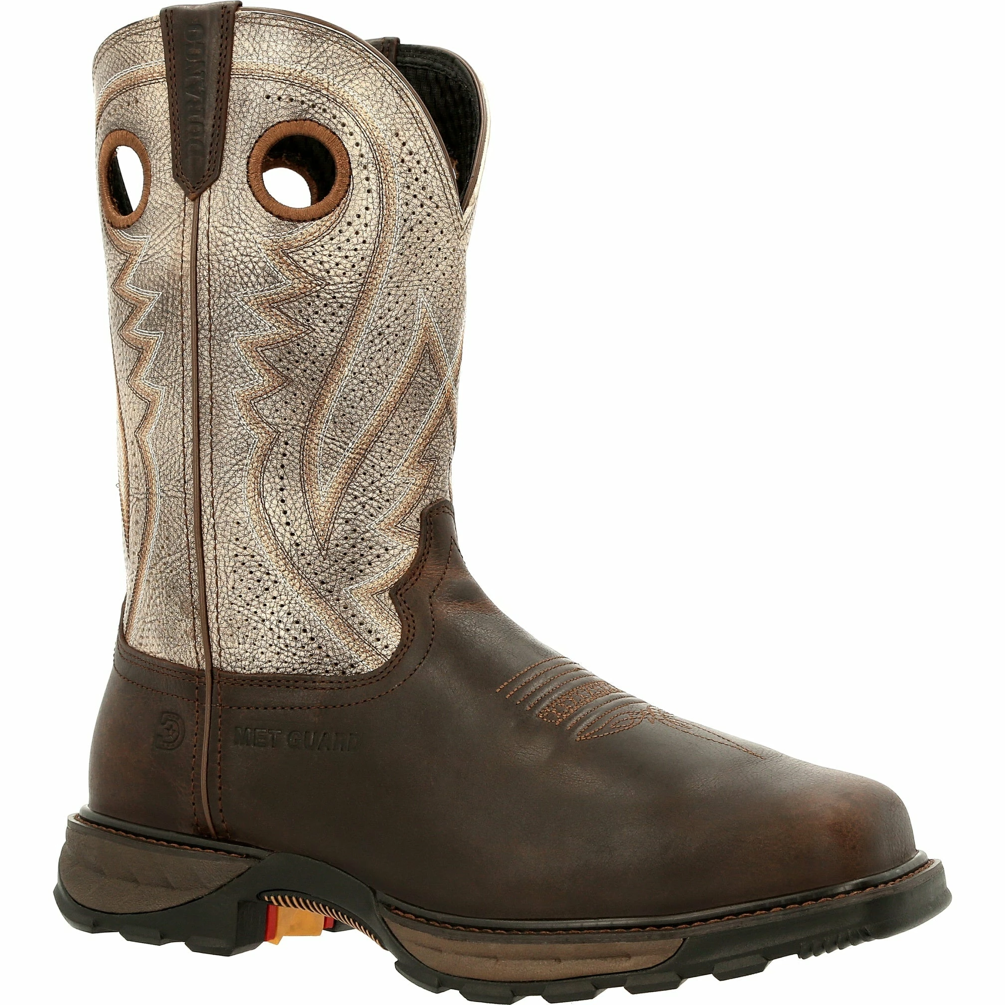Men's Durango Maverick Xp Composite Toe Met-guard Ventilated Western Work Boots 1 Men's Durango Maverick Xp Composite Toe Met-guard Ventilated Western Work Boots