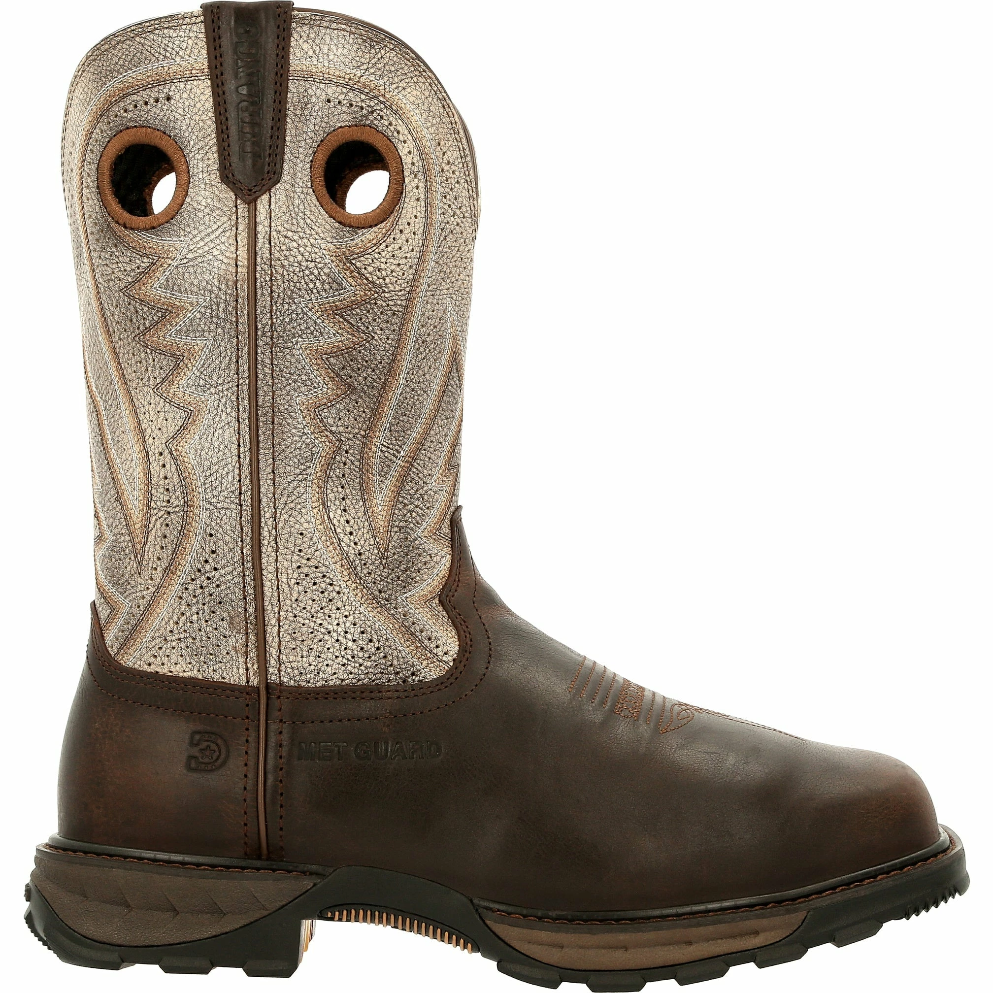 Men's Durango Maverick Xp Composite Toe Met-guard Ventilated Western Work Boots 6 Men's Durango Maverick Xp Composite Toe Met-guard Ventilated Western Work Boots - Image 6