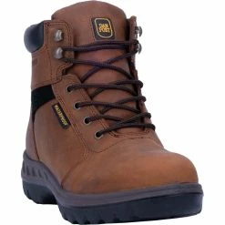 Men’s Dan Post Burgess Waterproof Steel Toe Work Boots Tan