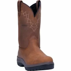Men's Dan Post Cummins Waterproof Work Boots Tan