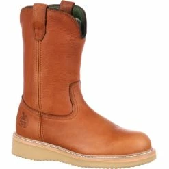 Men's Georgia Boots Wedge Work Wellington Gold