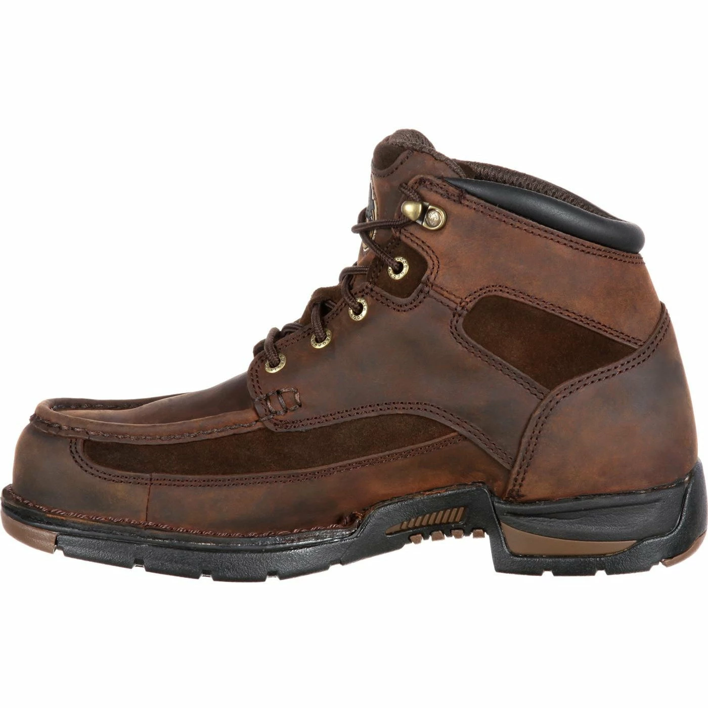Men's Georgia Boots Athens Steel Toe Waterproof Work Boots Brown 3 Men's Georgia Boots Athens Steel Toe Waterproof Work Boots Brown - Image 3