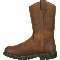 Men's Georgia Boots Suspension System Waterproof Wellington Work Boots Brown -winter shoes Sales 2023 GB00085 5 EXTRALARGE