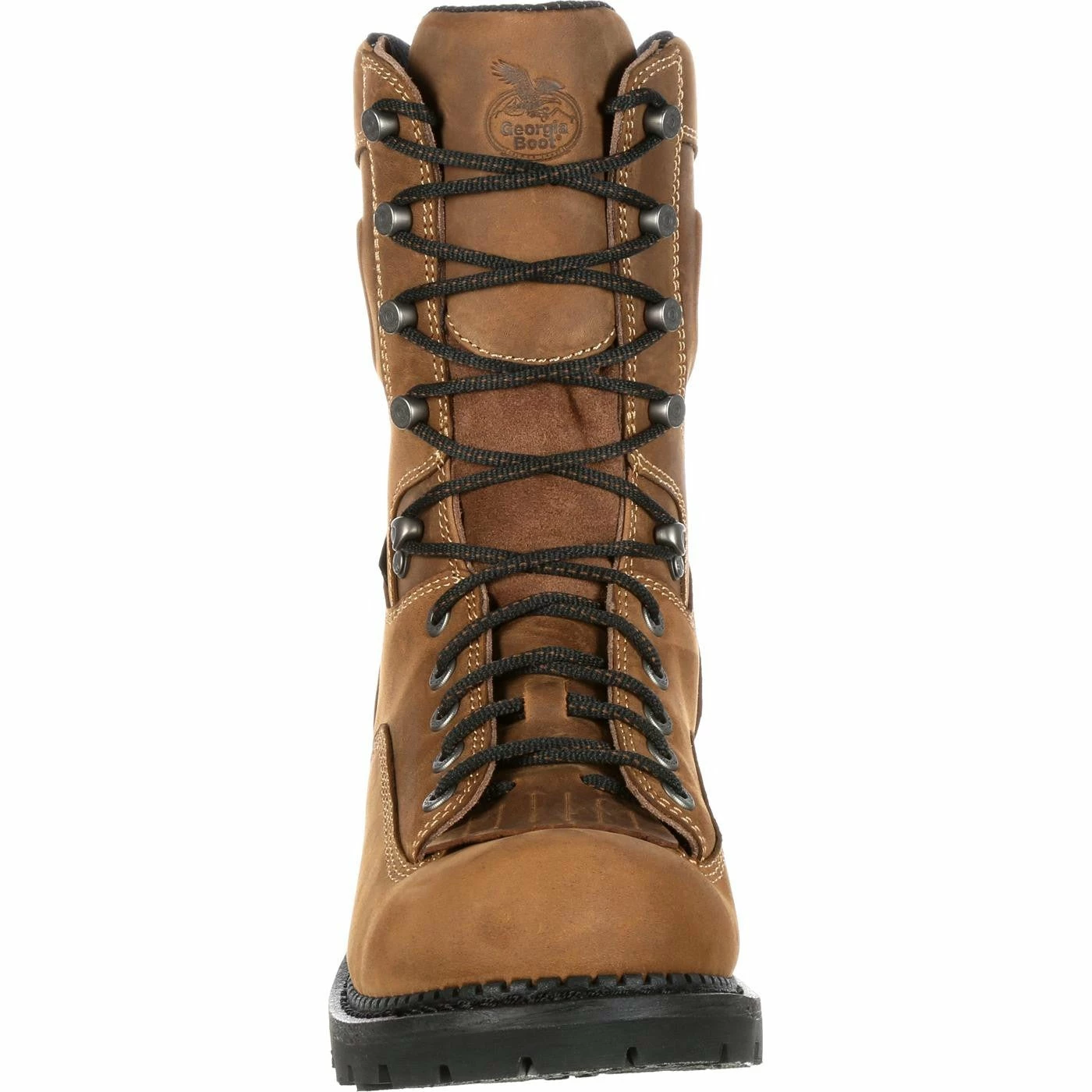 Men's Georgia Boots Comfort Core Logger Waterproof Work Boots Brown 4 Men's Georgia Boots Comfort Core Logger Waterproof Work Boots Brown - Image 4