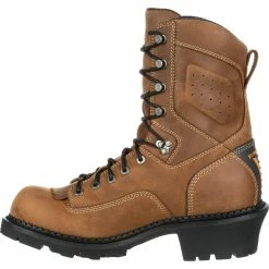 Men's Georgia Boots Comfort Core Logger Waterproof Work Boots Brown 9 Men's Georgia Boots Comfort Core Logger Waterproof Work Boots Brown -winter shoes Sales 2023 GB00096 5 EXTRALARGE