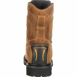 Men's Georgia Boots Comfort Core Waterproof Low Heel Logger Work Boots Brown -winter shoes Sales 2023 GB00122 4 EXTRALARGE