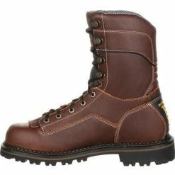 Men's Georgia Boots Amp Lt Logger Low Heel Waterproof Work Boots Brown -winter shoes Sales 2023 GB00237 5 LARGE 92bd440e 92ae 46be b373 9738e4cf7be6