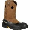 Men's Georgia Boots Muddog Composite Toe Waterproof Work Wellington Burracuda Gold