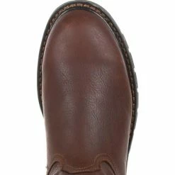 Men's Georgia Boots Carbo-Tec Lt Waterproof Pull-On Work Boots Brown -winter shoes Sales 2023 GB00308 6 LARGE 961cb8bb 0f26 4fc5 aea5 ed842df15fb6