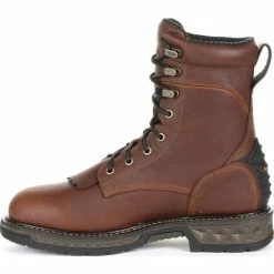 Men's Georgia Boots Carbo-Tec Lt Waterproof Lacer Work Boots Brown -winter shoes Sales 2023 GB00309 5 LARGE cffac804 562a 4904 acc5 f2f546b12e72