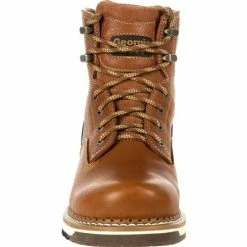 Men's Georgia Boots Amp Lt Wedge Work Boots Brown -winter shoes Sales 2023 GB00347 3 LARGE 1a5befb3 d691 41b3 a016 2a36d147df0f