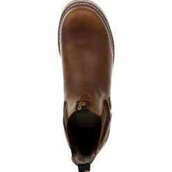 Men's Georgia Boots Amp Lt Wedge Steel Toe Waterproof Chelsea Work Boots Brown -winter shoes Sales 2023 GB00353 6 LARGE 9aee0071 006a 4b63 842d b67cb9666402