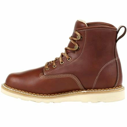Men's Georgia Boots USA Wedge Work Boots Brown 3 Men's Georgia Boots USA Wedge Work Boots Brown - Image 3