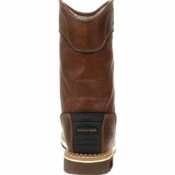 Men's Georgia Boots Amp Lt Wedge Waterproof Pull On Work Boots Brown -winter shoes Sales 2023 GB00369 4 LARGE af22aa94 f67b 4471 96a0 076585eff830